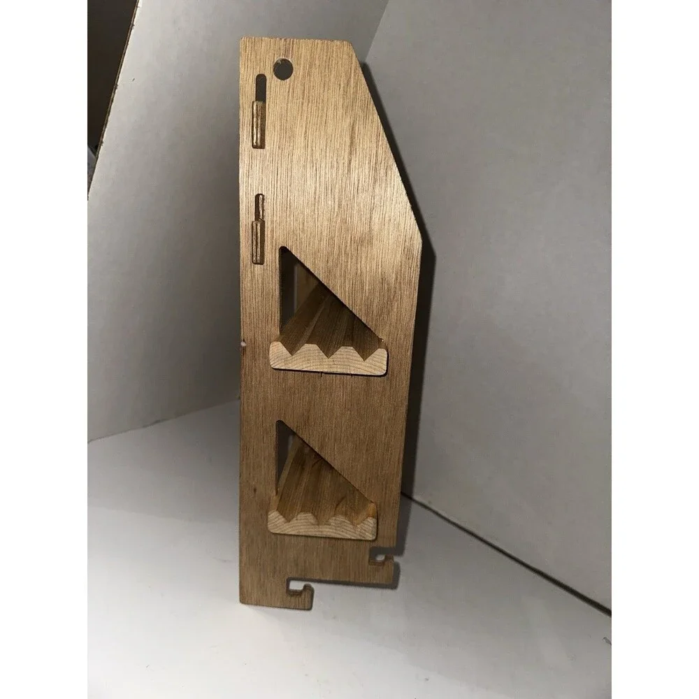 Dr. Squatch Wooden Soap Shower Caddy Rare Discontinued Get Dirty Stay Clean Wood